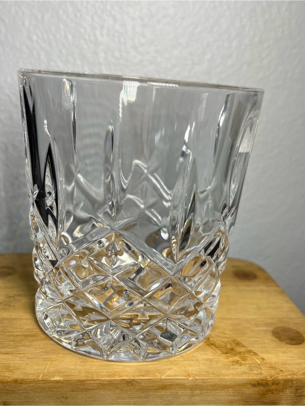 SET OF 3 Marquis by Waterford Markham Double Old Fashion Crystal Glasses NEW - Picture 2 of 15